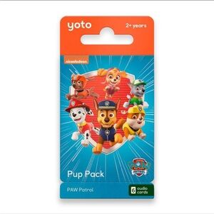 Yoto | NWT unopened PAW Patrol Pup Pack Audio Cards for yoto player